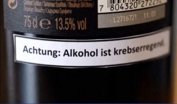 Alcoholic Beverages with Warning Labels