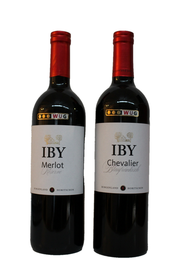 Blaufränkisch Chevalier 2017 & Merlot Reserve 2017 from IBY Red Wine Estate
